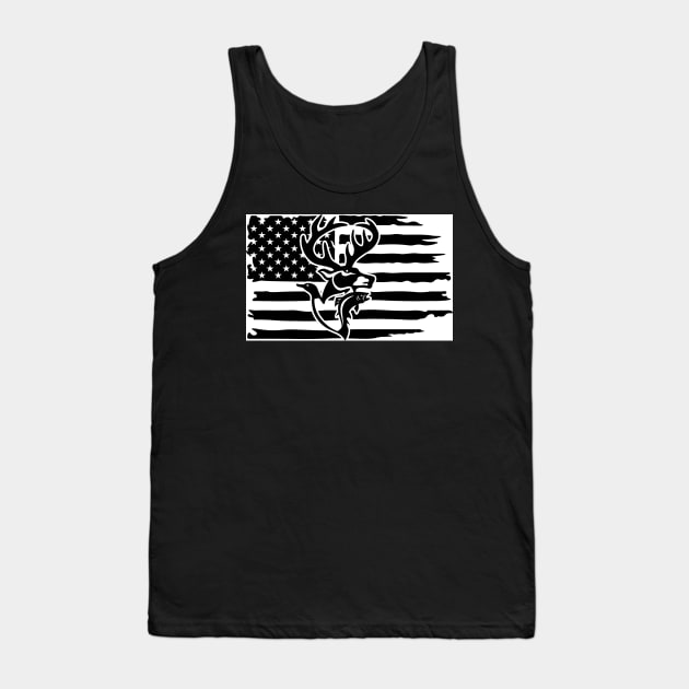 Hunting flag shirt Tank Top by Red Bayou